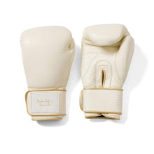  Ivory Leather Boxing Gloves - Brazilian Booty Co